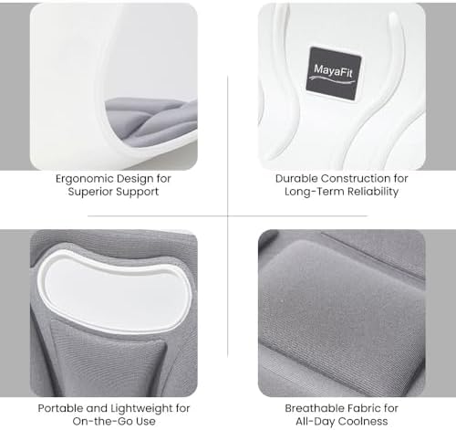 Lumbar Support Cushion – Grey, Large, Office, Chairs & Car Seats - Image 5