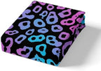 Homewish Watercolor Leopard Duvet Cover for Boys,Girls Blue Purple Comforter Cover Full Size,Cheetah Printed Bedding Set Kids Teen Room Decor Bed Cover,Colorful Bedclothes with Zipper(No Comforter) - Image 4