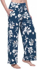 WiWi Bamboo Viscose Pajama Pants for Women Plus Size Cooling Bottoms S-4X by WiWi