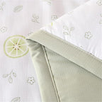 Coverless Duvet Single Double King Size, Reversible Summer Quilted Duvet Cosy and Lightweight Quilt Breathable Bedspreads Quilted Throw for Beds,Green 5,200 * 230cm - Image 7