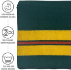 Arcturus Rainier Wool Blanket - Warm, Heavy, Washable, Bed Blanket | Great for Home & Camping (Fort Vancouver, Queen) - Image 3