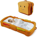 Toddler Travel Bed Sandwich Style - Portable Toddlers Floor Beds, Foldable Soft Foam Travel Bed for Baby and Kid, Washable Cover Toddler Cot with Safety Rail for Travel, Home/Travel Sleep by Liftozainyourlife