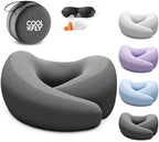 Cool Fly Airplane Travel Pillow Set. Fashion Chic Memory Foam Neck Pillow - Image 3