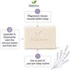 Nature+ Sleep Gift Set for Women & Men-5-Piece Sleep Essentials Kit with 3D Sleep Mask, Earplugs, Lavender Linen Spray, Magnesium Soap & Cotton Gift Bag | Wellness & Relaxation Gift - Image 5