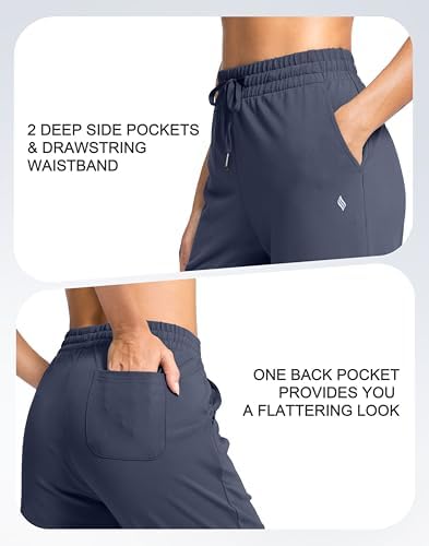 SANTINY 31"/33"/35" Women's Tall Cotton Sweatspants Lounge - Image 4