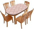 Tablecloths Oval, Plaid Pattern Printed on Elasticated Table Cover, for Business & Events Birthday Parties, Fits for 60" x 84" Oval Tables by tablecovertablecloth