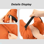 Car Neck Pillow Set for Rivian R1S 2022 2023 2024 2025, Leather Car Headrest Lumbar Support Waist Backrest Head Support Cushion,BeigeWhite - Image 7