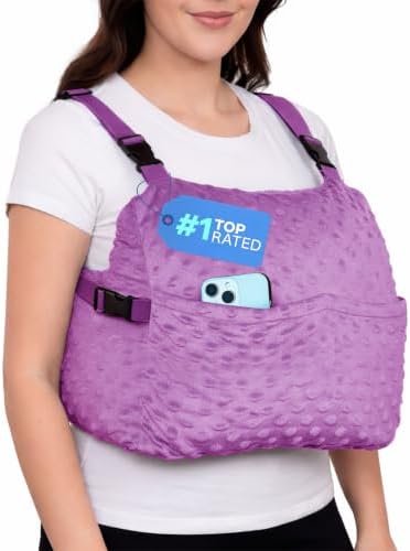 Zomaple Post Mastectomy Pillow with Strap – Breast Surgery Recovery Support by Zomaple