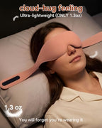 3D Sleep Mask for Side Sleepers, 100% Blackout, Hardware-Free, 1.3 oz - Image 4