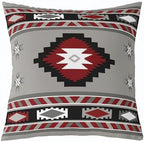 Feelyou Southwestern Geometric Throw Pillow Covers Soft 18" x 18" - Image 5