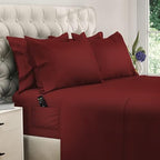 DREAMCARE California King Sheet Sets - 6 pcs Breathable Cooling Sheets by DREAMCARE