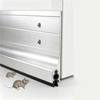 2-Pack 39" Aluminum Door Sweep for Bottom of Door, Metal Draft Stopper by Unknown
