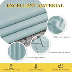 NICETOWN Room Darkening Curtains for Living Room 84 inches Long - Sky Blue Grommet Room Darkening Window Treatments Sound Reducing Drapes for Bedroom, 2 Panels, W52 x L84 - Image 3