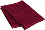 100% Pima Cotton Pillowcases – 800 Series, Ultra Soft & Cooling, Twin/Queen 20"x30", Set of 2 – Burgundy, Hotel Luxury Quality, Envelope Closure, Skin & Hair Friendly by Unknown