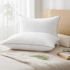 HUXMEYSON Pillows King Size Set of 4, Down Alternative Fill - Image 2