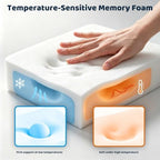 Ergonomic Memory Foma Car Seat Cushion Reducing Sciatica Pressure - Image 5