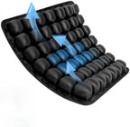 Bogey's Antidote Upgrade Airplane Seat Cushion - Inflatable Travel Cushion for Long Flights with No External Pump, Non-Slip, Washable, with Storage Bag(Black) by Unknown