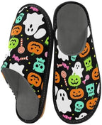 House Slide Slippers Vintage Retro Halloween Vibes by OrderNow