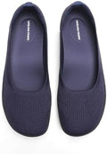 DREAM PAIRS Womens Ballet Wide Toe Arch Support Knit Flats by DREAMPAIRS