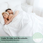 6 Pack Disposable Bed Sheets for Travel Queen Size - Image 2