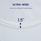 SLEEP ZONE Cooling Twin Mattress Topper for Single Bed, Premium Zoned Cool Mattress Pad Cover, Padded Mattress Protector Breathable Washable, Deep Pocket 8-21" (White, Twin) - Image 6