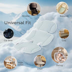 Momcozy Universal Stroller Cooling Pad, Detachable 2-Piece Cushion - Image 4