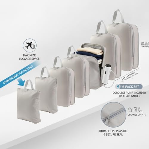 Multipurpose Manual Compression Bags for Travel & Home, PP Space Saver Organizers, 13.8 x 9.8 Inch No-Vacuum Storage Solution - Image 4