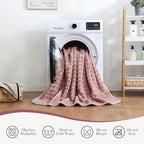 Waterproof Blanket for Pet Bed Couch Sofa Car, 60"x80", Dusty Pink - Image 6