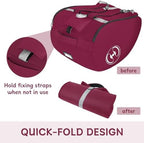 YOREPEK Padded Car Seat Stroller Travel Bag for Air Travel Gate Check - Image 6