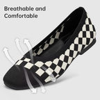 Frank Mully Women's Flats Square Toe Flats Comfortable Slip on Washable Ballet Flats Shoes for Women Dressy Work - Image 4
