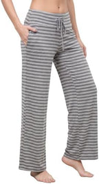WiWi Bamboo Viscose Pajama Pants for Women Plus Size Cooling Bottoms S-4X by WiWi