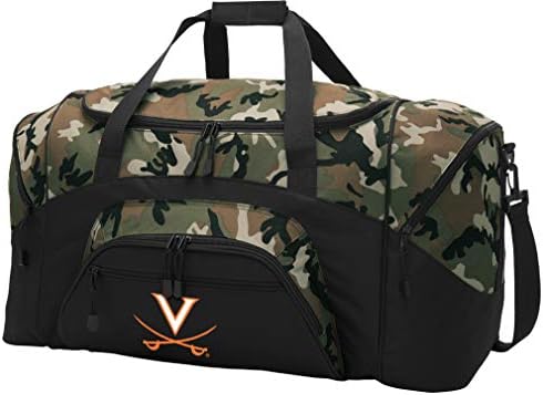 Large UVA Camo Duffel Bag by BroadBayPersonalizedGifts