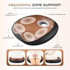 Coverado Car Seat Cushion and One Piece Lumbar Support with Adjustable Neck Cushion for Car, Ergonomic Memory Foam Car Back Support, Truck Seat Cushion for Sciatica Back Neck Pain Relief, Blackbrown - Image 4
