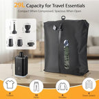 KXB Vacuum Seal Bags for Travel Luggage with Wireless Pump, 29L Compression Bags for Carry-On Suitcase & Travel Backpack, Reusable IP67 Waterproof Vacuum Storage Kit(2PC + PUMP) - Image 3