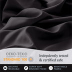 Twin Size Sheets Set, Cooling & Soft Deep Pocket Bed Sheets, 3PC - Image 5