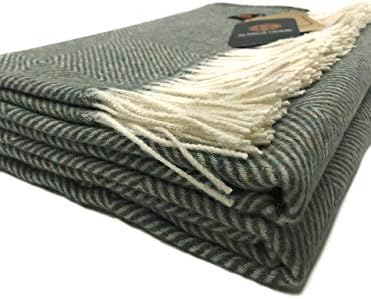 Alpaca Home | Dynasty Throw Blanket | 100% Pure Baby Alpaca Wool • Hypoallergenic, Soft & Cozy • Ethically Sourced | Softer & Warmer Than Wool (Pacific Ave.) - Image 2