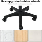 Ergonomic Adjustable Under Desk Footrest,Ottoman with Wheels - Image 7