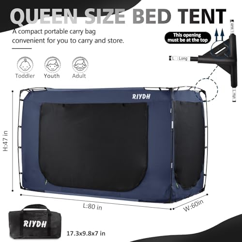 Bed Tent Bed Canopy Tents for Adult and Kids Twin Full Queen King Size - Image 6
