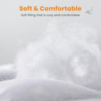 MATBEBY Queen Size Mattress Pad - Cooling Breathable Mattress Topper, Quilted Fitted Mattress Protector, Pillow Top Mattress Cover with 8-21" Deep Pocket, Soft, Machine Washable, White, 60x80 Inches - Image 3