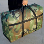 Camouflage Heavy Duty Moving Bags with Zippers, Waterproof 600D Oxford Cloth Storage Bag for Clothes Comforters Bedding, Extra Large Reusable Moving Totes with Reinforced Handles (X-Large) - Image 5