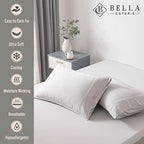 Bella Coterie | Luxury Bamboo Viscose King Size Pillowcase Set - Image 2