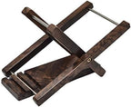 Wood Guitar Foot Stool Black Walnut Solid Wood Footrest 3-Level Adjustable Height Folding Widen Guitar Pedal - Image 6