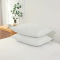 Bamboo Fiber Pillow, Soft and Compact Camping Fiber Pillow, Fresh Design Cool Pillow, Ergonomic, Suitable for Bedroom, Living Room, Hotel Camping (Bamboo Hexagonal, Queen (U.S. Standard)) by KJJDOO