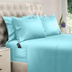 DREAMCARE Full Size Sheets - 6 pcs Breathable Cooling Sheets Full Size Bed by DREAMCARE