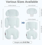 Momcozy Universal Stroller Cooling Pad, Detachable 2-Piece Cushion - Image 5