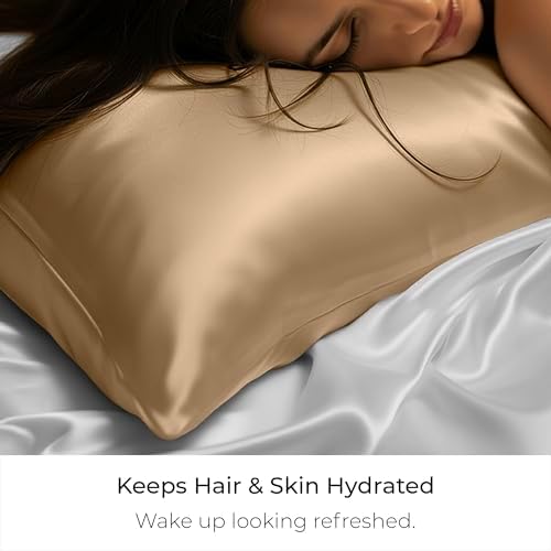 Mellanni Pure Silk Throw Pillowcase - Perfect for Hair and Skin - Image 4
