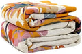 LUTBM Boho Throw Blanket for Bed 60"x80", 100% Cotton Couch Fall Blankets by LUTBMFindYourFreeSpiritatHome