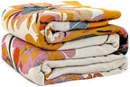 LUTBM Boho Throw Blanket for Bed 60"x80", 100% Cotton Couch Fall Blankets by LUTBMFindYourFreeSpiritatHome