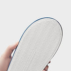 Flip Flop Ultra-thin Travel Slippers Women Ultra Soft Foldable PVC House Shoes with Non-Slip Sole Comfortable Durable for Home Bathroom Hotel Office Flip Flops ( Color : Pink , Size : 36-37# ) - Image 3