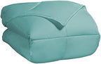SUPERIOR All Season Down Alternative Comforter, Cal King, Turquoise by SUPERIOR